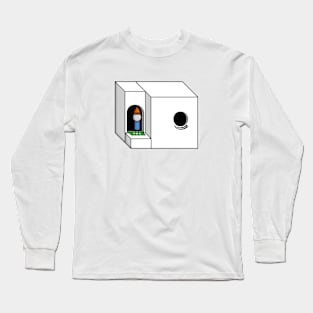 Mignome Waiting at a Door Long Sleeve T-Shirt